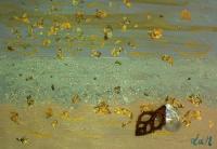 NEL-MARE-acrilico-su-tela-con-foglia-d-oro--paillettes-e-conchiglie-40x30.jpg